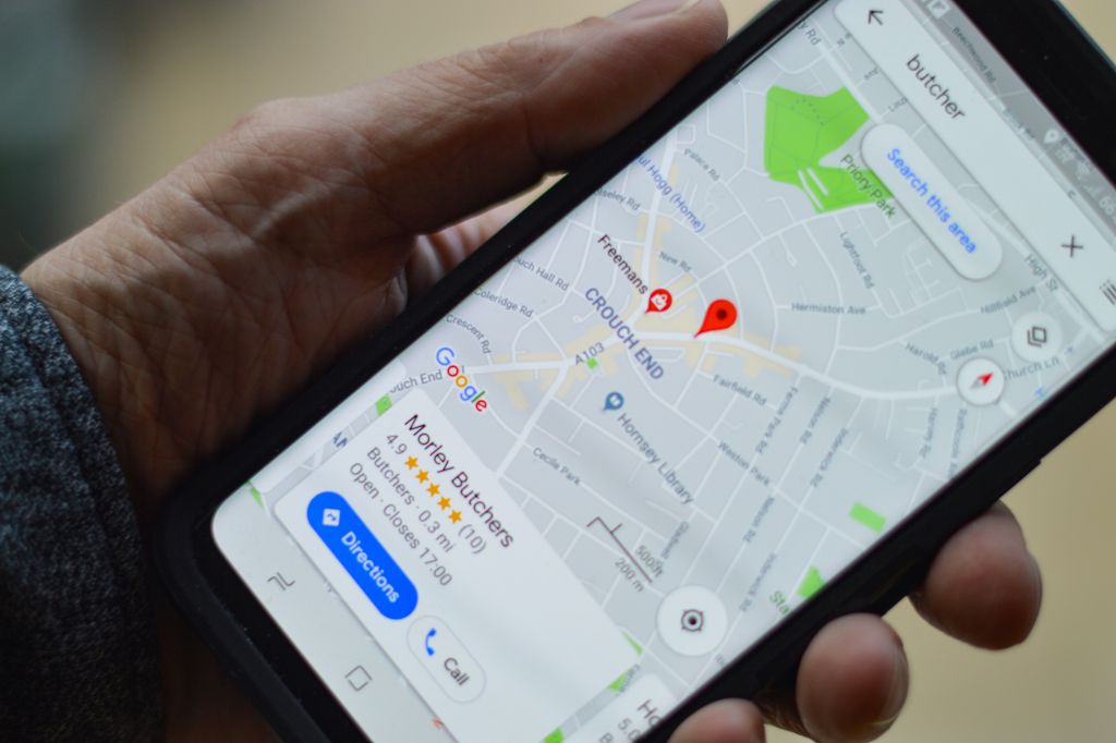 smart device with GPS